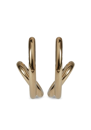 Otiumberg small Spiralis hoop earrings - Gold