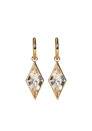 Otiumberg Kite quartz drop earrings - Gold