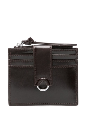 Claudie Pierlot logo-debossed leather wallet - Brown