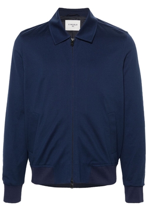 Circolo 1901 piqué zipped jacket - Blue