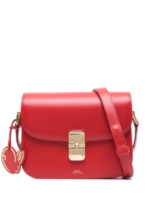 A.P.C. small Grace shoulder bag - Red