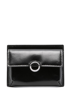 Claudie Pierlot logo-debossed leather wallet - Black