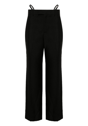 Gucci low-rise tailored trousers - Black