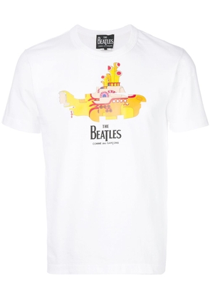 The Beatles X Comme Des Garçons The Beatles print T-shirt - White