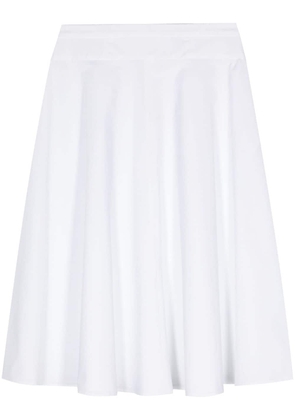 ASPESI poplin midi skirt - White