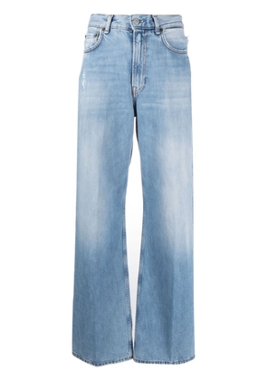 Acne Studios high-waist wide-leg jeans - Blue