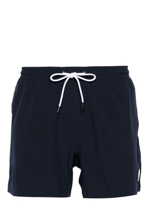 Michael Kors rubberised-logo swim shorts - Blue