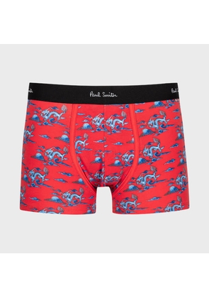 Paul Smith Red 'Year Of The Dragon' Boxer Briefs