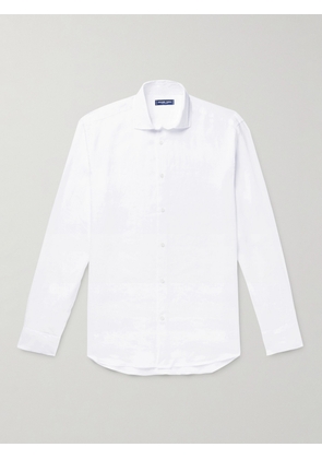 Frescobol Carioca - Linen Shirt - Men - White - S