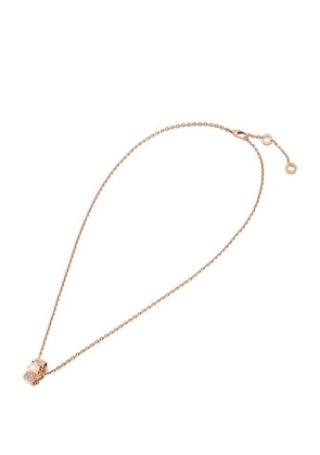 Bvlgari Rose Gold, Mother-Of-Pearl And Diamond Serpenti Viper Necklace