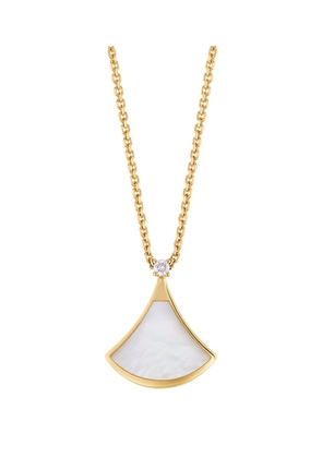Bvlgari Yellow Gold, Diamond And Mother-Of-Pearl Divas' Dream Necklace