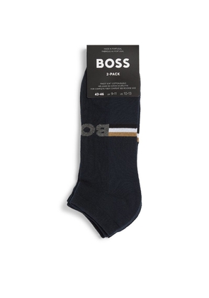 Boss Plush Iconic Trainer Socks (Pack Of 2)