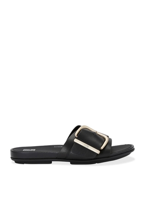 Fitflop Leather Gracie Slides