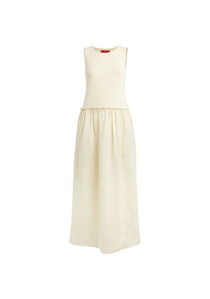 Max & Co. Linen-Cotton Maxi Dress