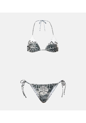 Jean Paul Gaultier Printed bikini