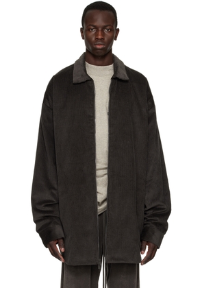 Fear of God ESSENTIALS Gray Shirttail Jacket