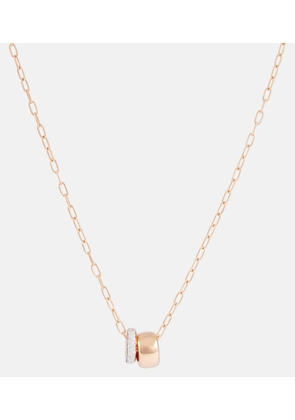 Pomellato Iconica 18kt gold necklace with diamonds