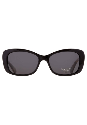 Kate Spade Polarized Grey Cat Eye Mens Sunglasses CLARETTA/P/S 0WR7/M9 53