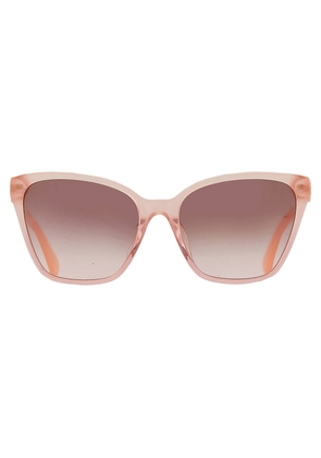 Kate Spade Brown Pink Gradient Butterfly Ladies Sunglasses AMIYAH/G/S 0733/M2 56