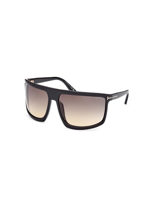 Tom Ford Clint Smoke Gradient Wrap Unisex Sunglasses FT1066 01B 68