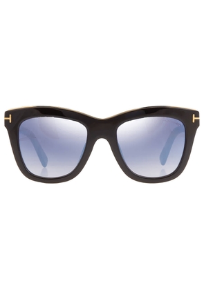 Tom Ford Julie Mirrored Smoke Cat Eye Ladies Sunglasses FT0685 01C 52
