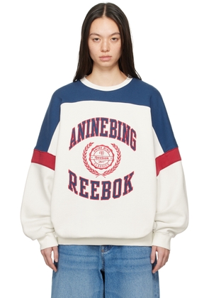 ANINE BING Off-White Reebok Edition Sweatshirt