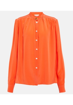 Marni Button-down silk blouse