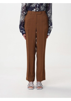 Trousers SEMICOUTURE Woman colour Brown