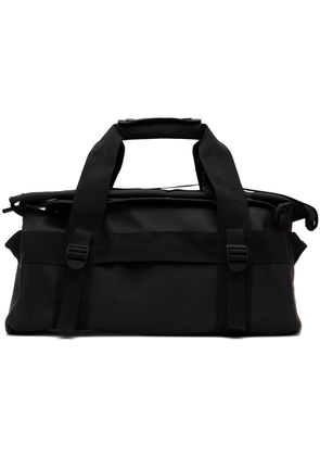 RAINS Black Texel Mini Duffle Bag