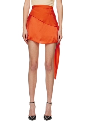 Gauge81 Orange Himeji Miniskirt
