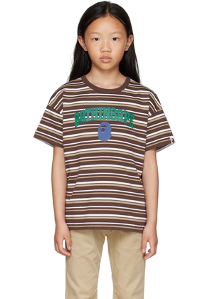 BAPE Kids Brown Hoop T-Shirt