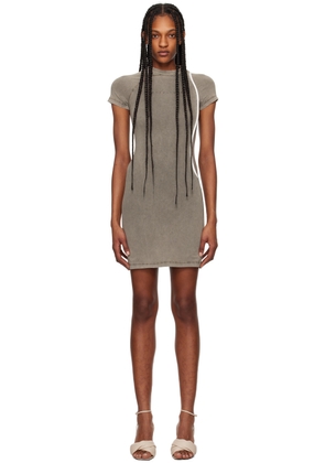 Ottolinger Taupe Fitted Minidress