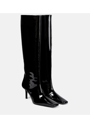 Acne Studios Patent leather knee-high boots