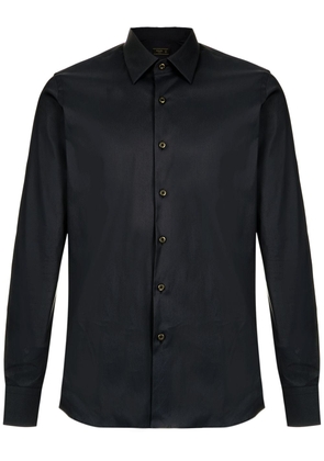 Prada slim-fit poplin shirt - Black