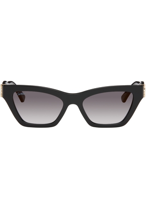 Cartier Black Cat-Eye Sunglasses