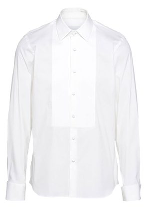 Prada long-sleeved poplin shirt - White