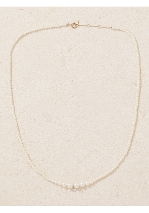 Persée - 18-karat Gold, Pearl And Diamond Necklace - One size
