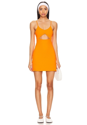 BEACH RIOT Jewel Dress in Orange. Size M, S, XL, XS.