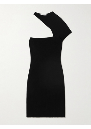 Isabel Marant - Orka Asymmetric Cutout Stretch-knit Mini Dress - Black - FR34,FR36,FR38,FR40,FR42