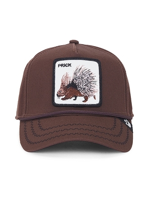 Goorin Brothers Porcupine Hat in Brown.