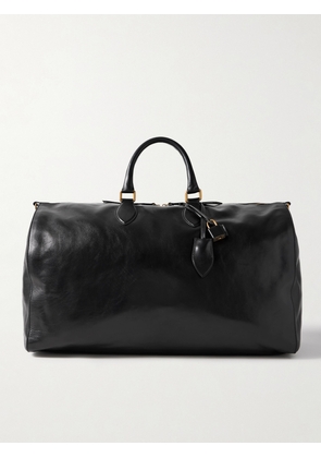 KHAITE - Pierre Leather Weekend Bag - Black - One size