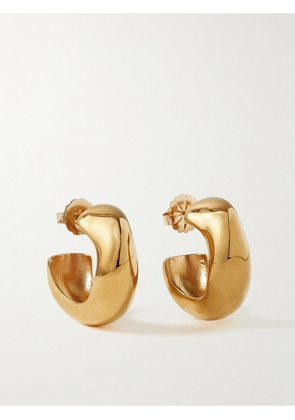 AGMES - Celia Medium Gold-plated Hoop Earrings - One size