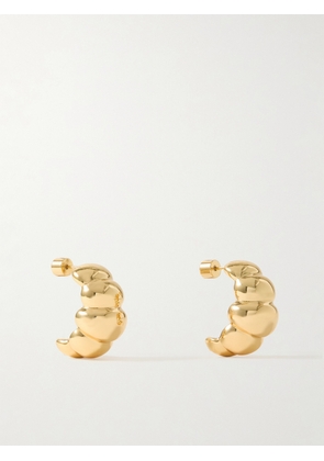 Martha Calvo - Angelina Gold-plated Hoop Earrings - One size