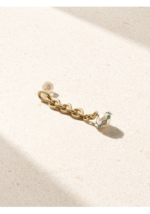 Pascale Monvoisin - Chelsea N°2 9-karat Gold Multi-stone Single Earring - One size