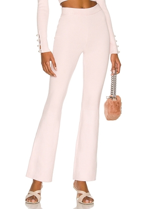 MAJORELLE Laurel Knit Pant in Pink. Size XL.