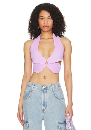 OW Collection Feya Top in Lavender. Size S.