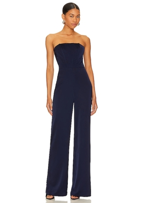 Lovers and Friends Dyland Jumpsuit in Navy. Size S.