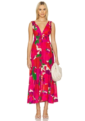 MISA Los Angeles Rosalia Dress in Fuchsia. Size L, S, XL, XXS.