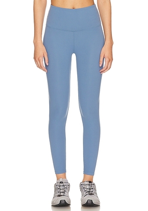 Varley Let's Move High Legging in Blue. Size L, S, XL, XS, XXS.