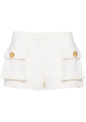 Prada natté tailored shorts - White